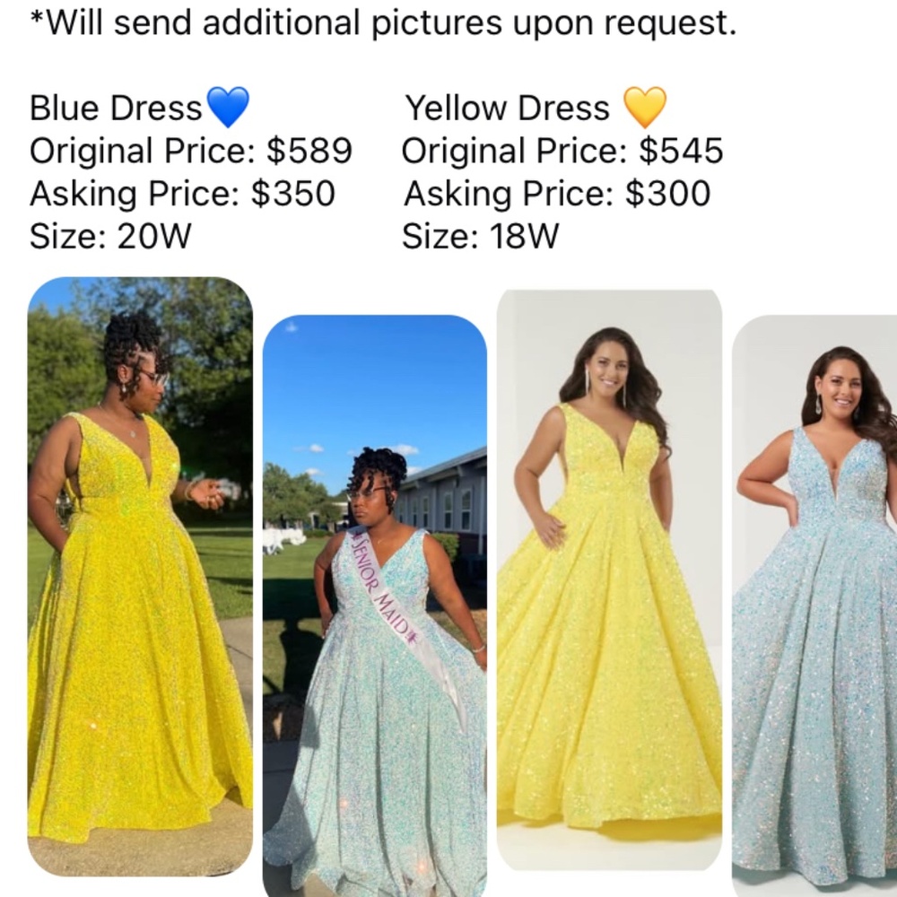 Velvet Sequin Ball Gown